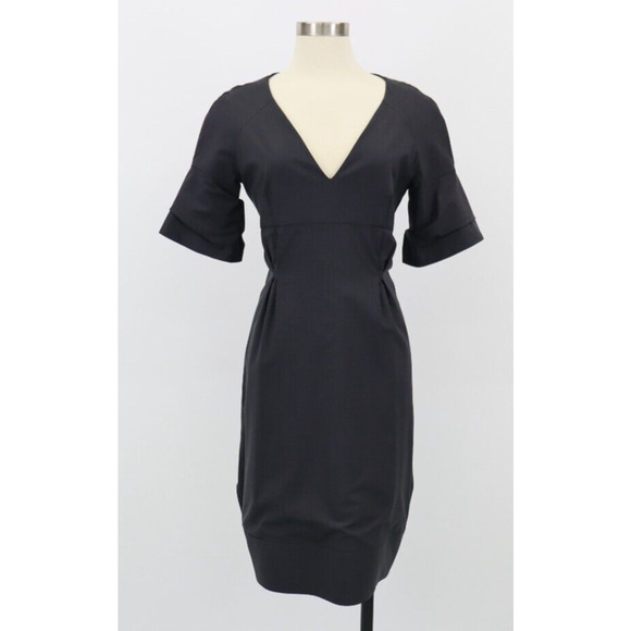 Celine Dresses & Skirts - Celine Tulip Wool Dress Modele Depose Size EU 40 Size US 8 Made in France